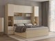 Ensemble de chambre Nolcala 126 (Chêne + Beige)