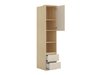 Ensemble de chambre Nolcala 126 (Chêne + Beige)