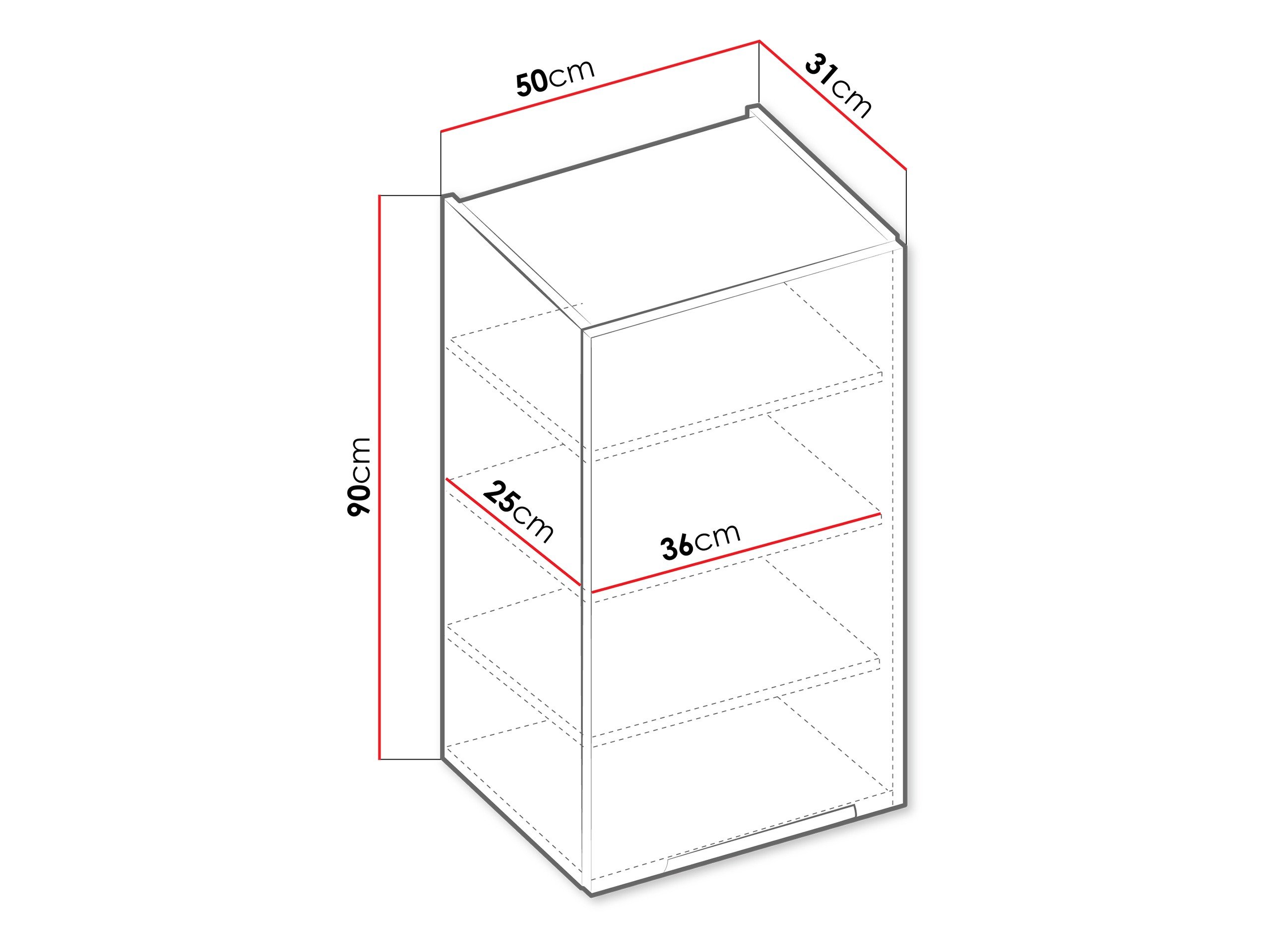 Armoire murale modulaire Sole 123