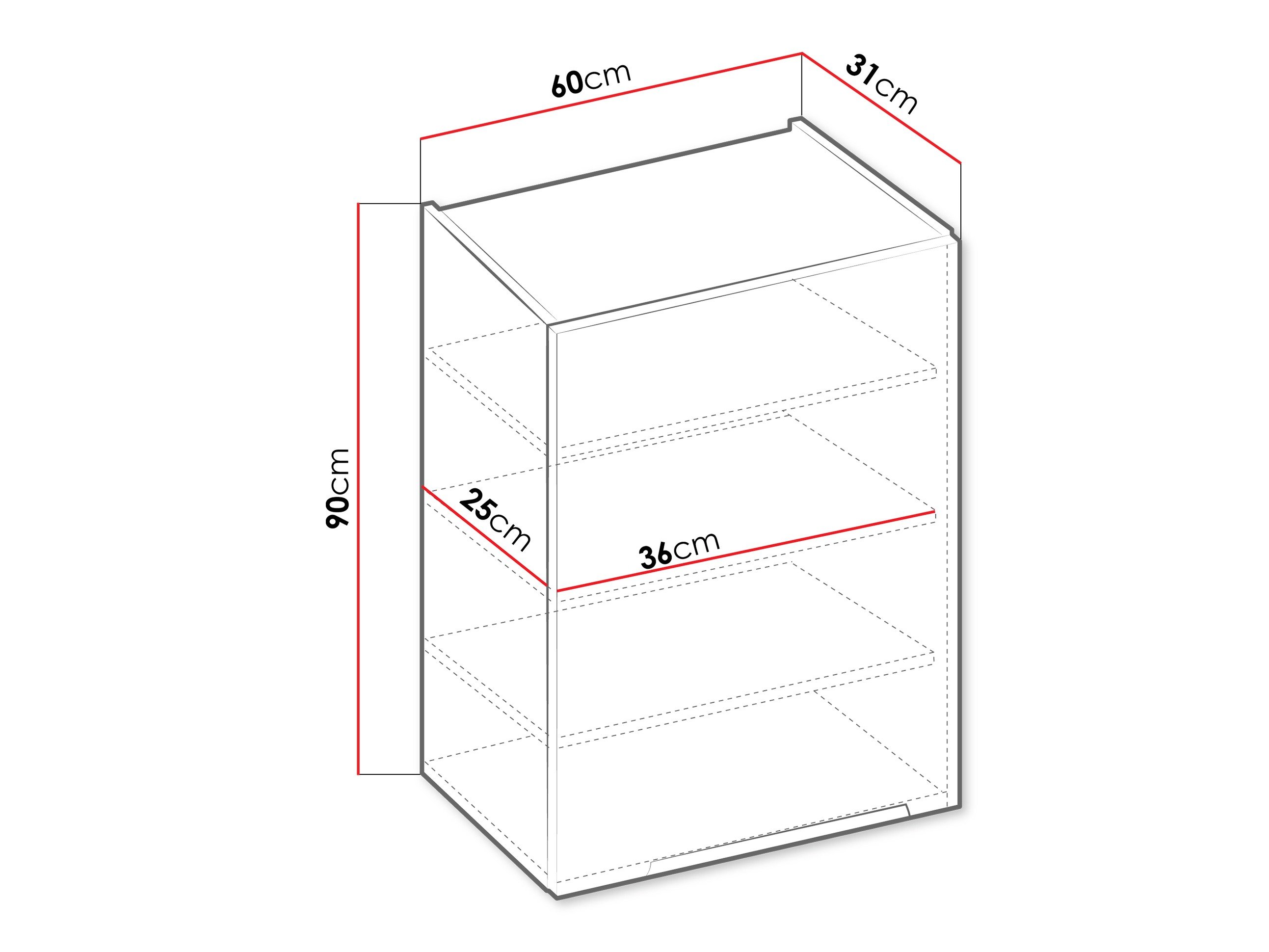 Armoire murale modulaire Sole 137