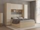 Ensemble de chambre Nolcala 125 (Chêne + Beige)
