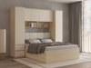 Ensemble de chambre Nolcala 125 (Chêne + Beige)
