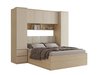 Ensemble de chambre Nolcala 125 (Chêne + Beige)
