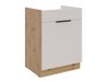 Armoire de salle de bain pour lavabo modulaire avec tiroir Sole 141