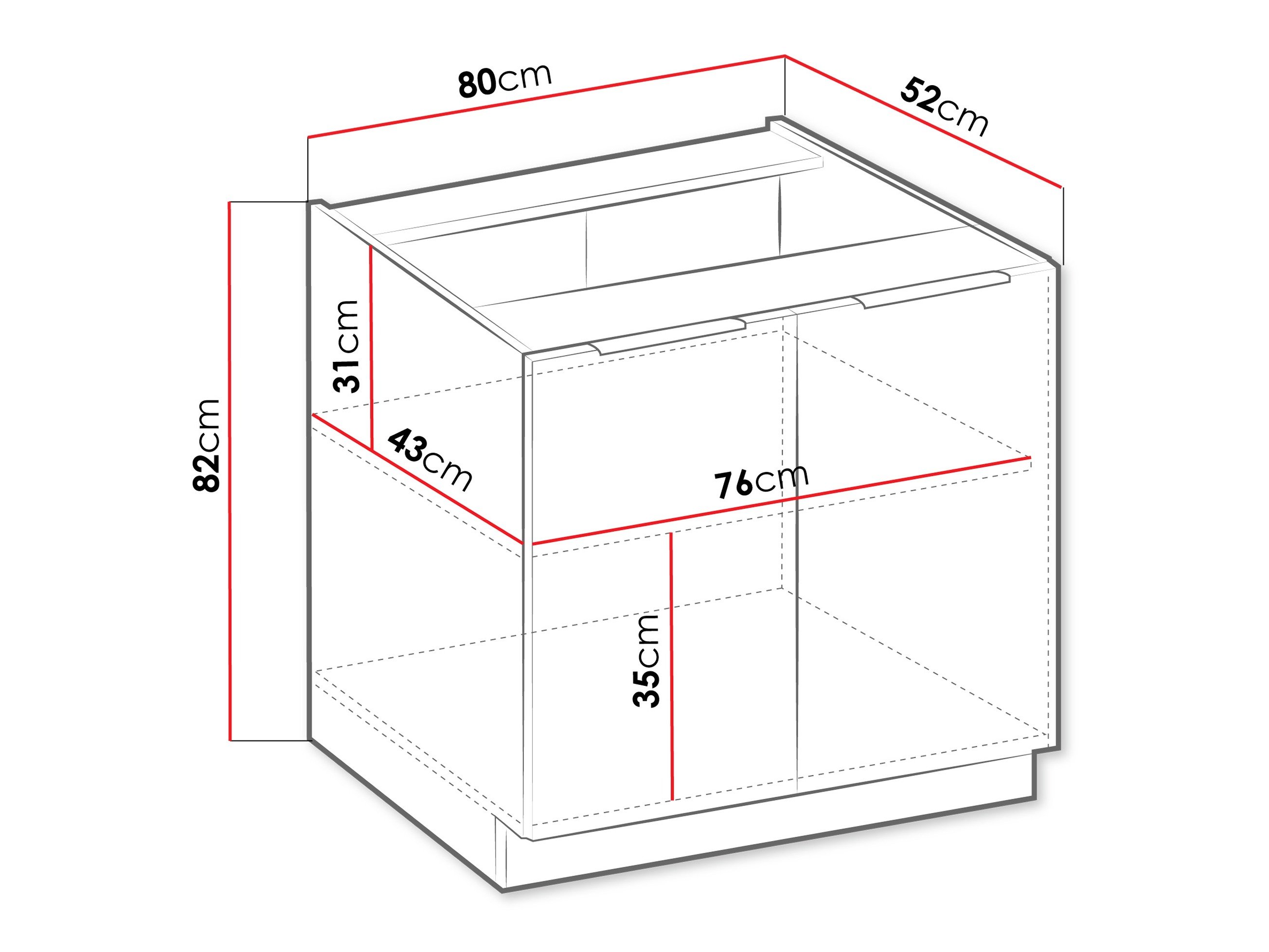 Armoire modulaire avec portes Sole 146