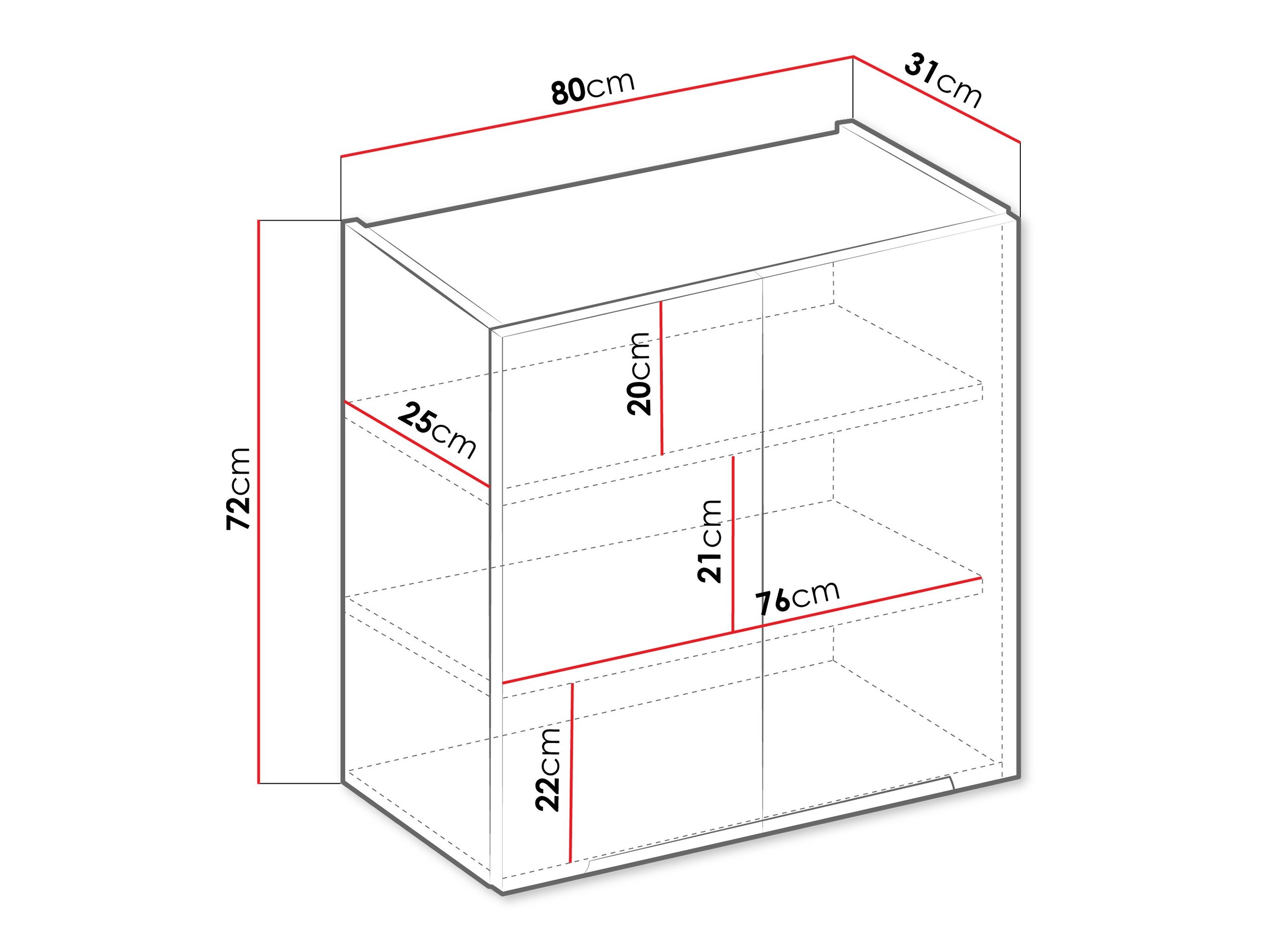 Armoire murale modulaire Sole 148