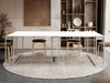 Table pliante Oswego 180 (Blanc + Cachemire)