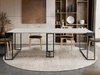 Table pliante Oswego 180 (Noir + Cachemire)