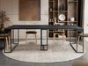 Table pliante Oswego 180 (Noir)