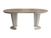 Table Oswego 179 (Cachemire + Chêne foncé)
