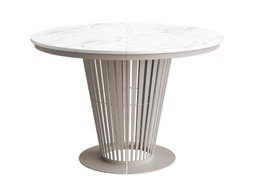 Table Oswego 179 (Cachemire + Marbre blanc)