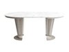 Table Oswego 179 (Cachemire + Marbre blanc)
