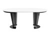 Table Oswego 179 (Noir + Blanc)
