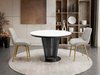 Table Oswego 179 (Noir + Blanc)