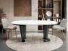 Table Oswego 179 (Noir + Blanc)