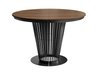 Table Oswego 179 (Noir + Noix sombre)
