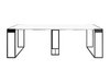 Table pliante Oswego 180 (Blanc + Noir)