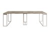 Table pliante Oswego 180 (Chêne foncé + Cachemire)