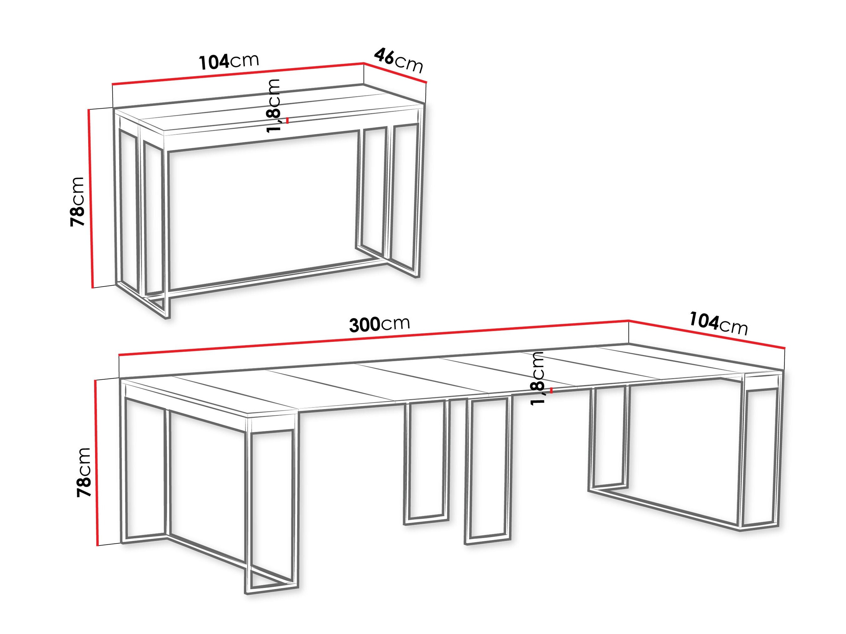 Table pliante Oswego 180 (Marbre blanc + Cachemire)