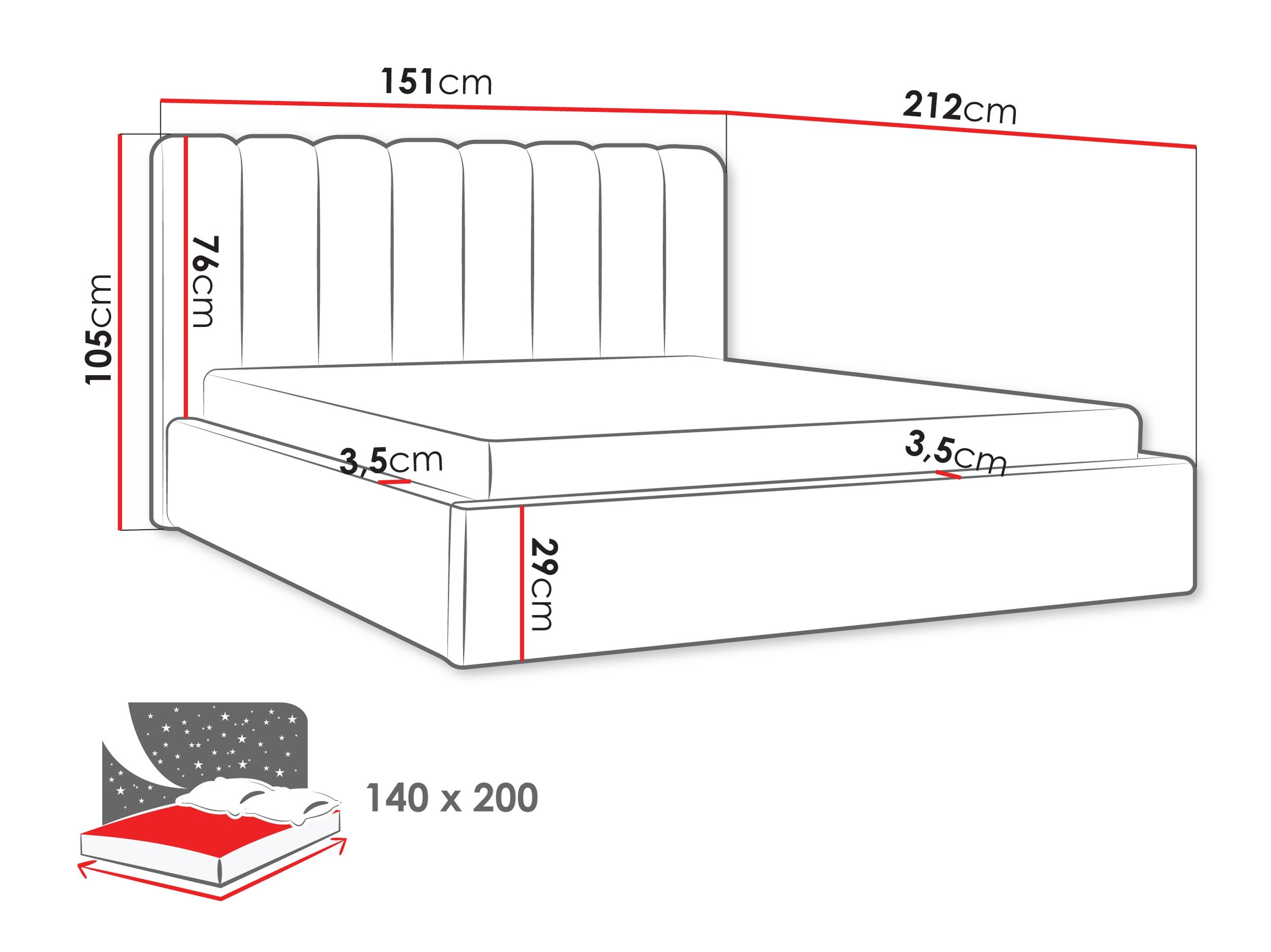 Lit ComfiDream Stylos (Margo 227.03)