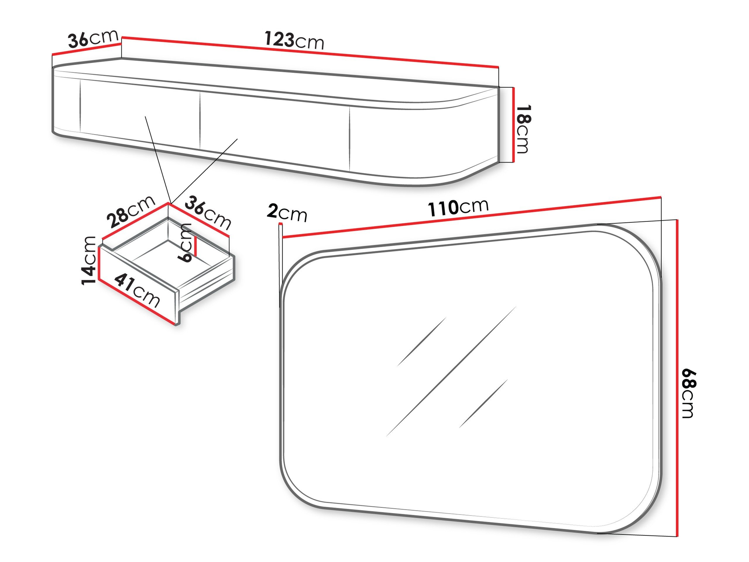 Coiffeuse Comfivo Livtena 107