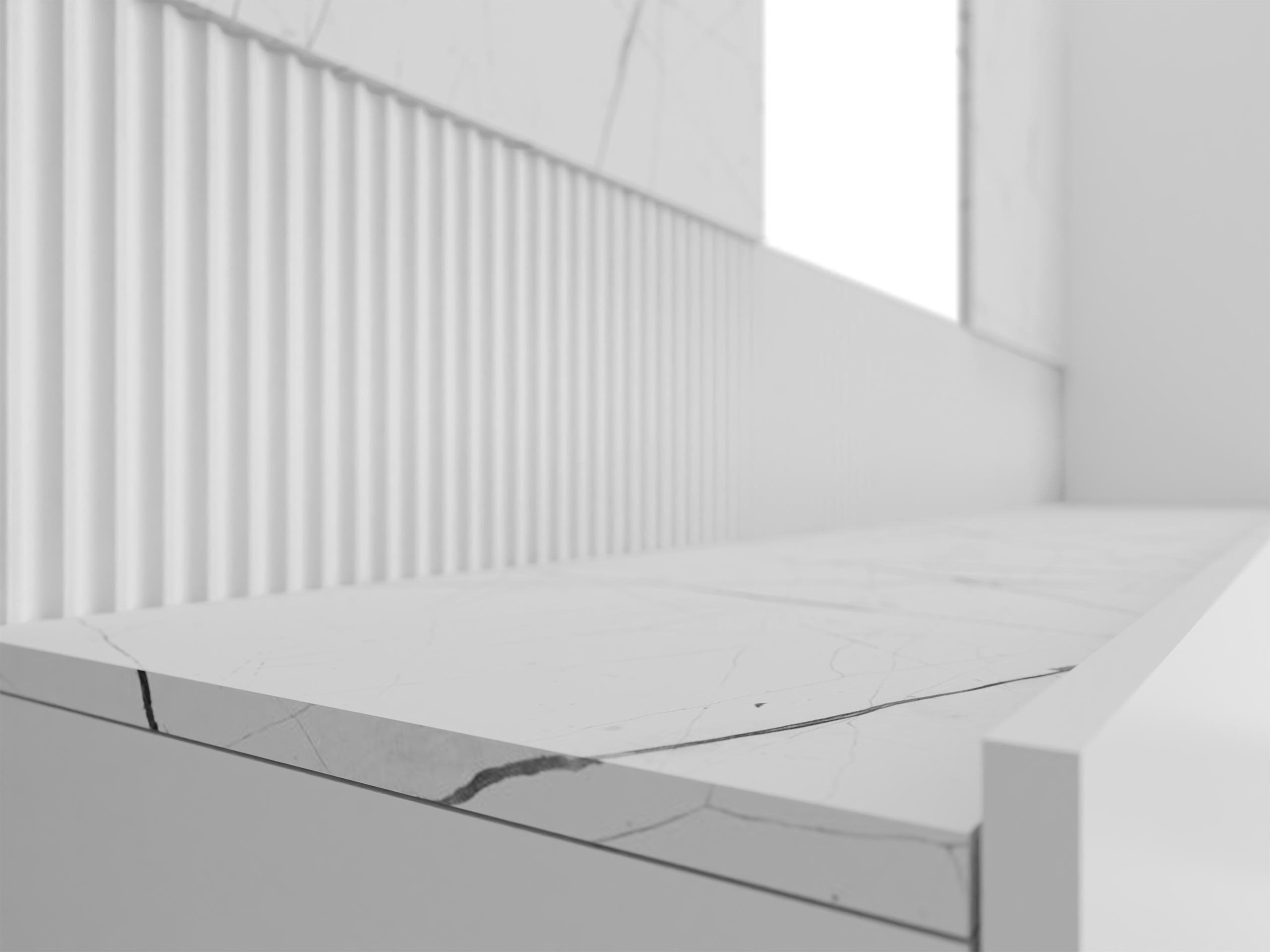 Ensemble de salon Comfivo Salix (Noyer + Travertin clair)