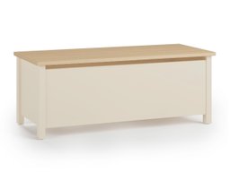 Boîte de rangement Velferi 120 (Beige + Chêne)
