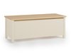 Boîte de rangement Velferi 120 (Beige + Chêne)