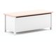 Boîte de rangement Velferi 120 (Blanc + Rose)