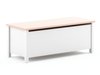 Boîte de rangement Velferi 120 (Blanc + Rose)