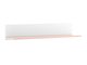 Étagère murale Velferi 122 (Blanc + Rose)