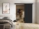 Porte coulissante Dover 202 (Anthracite + Noir)