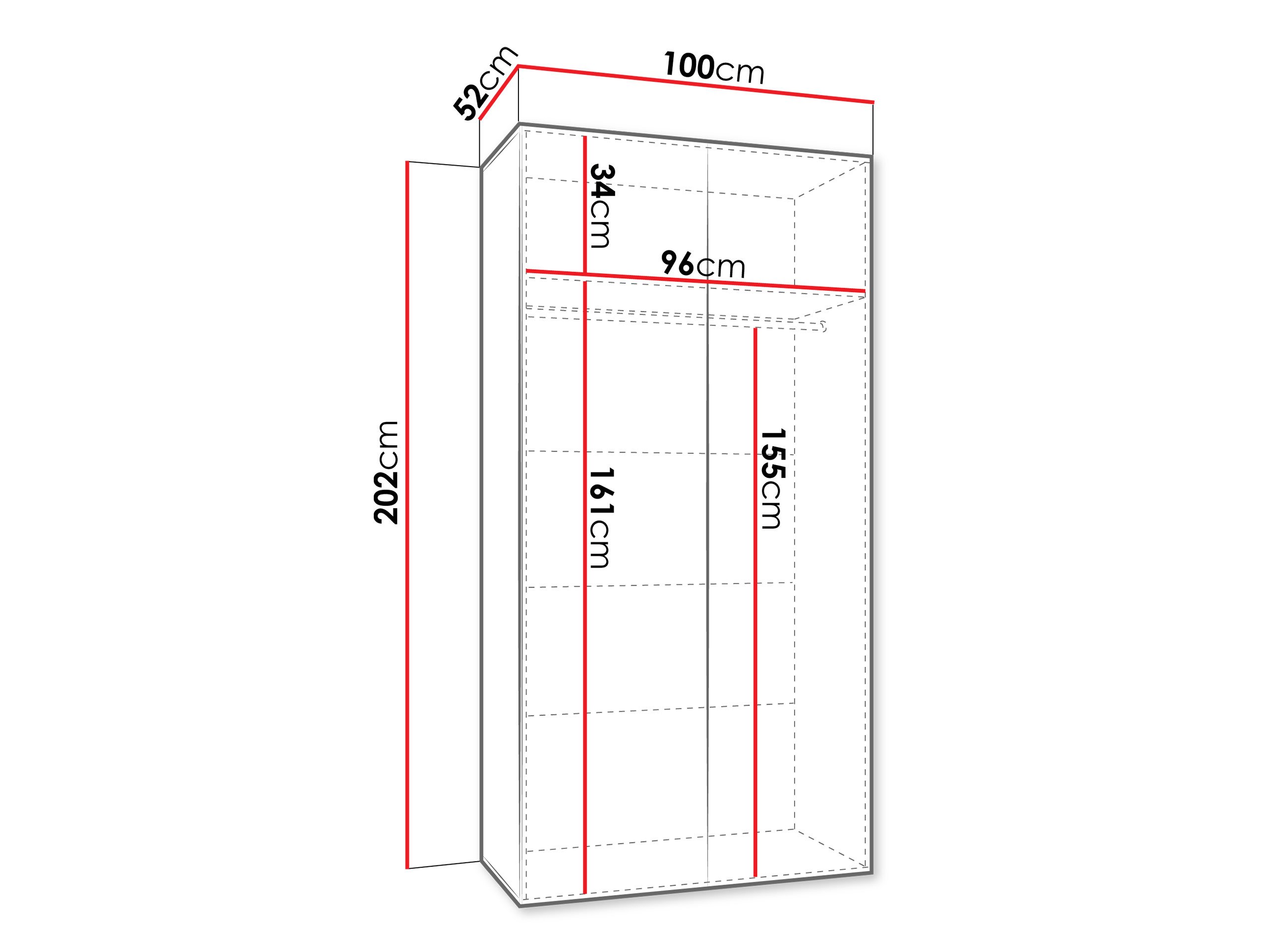 Armoire Hartford 594 (Blanc)
