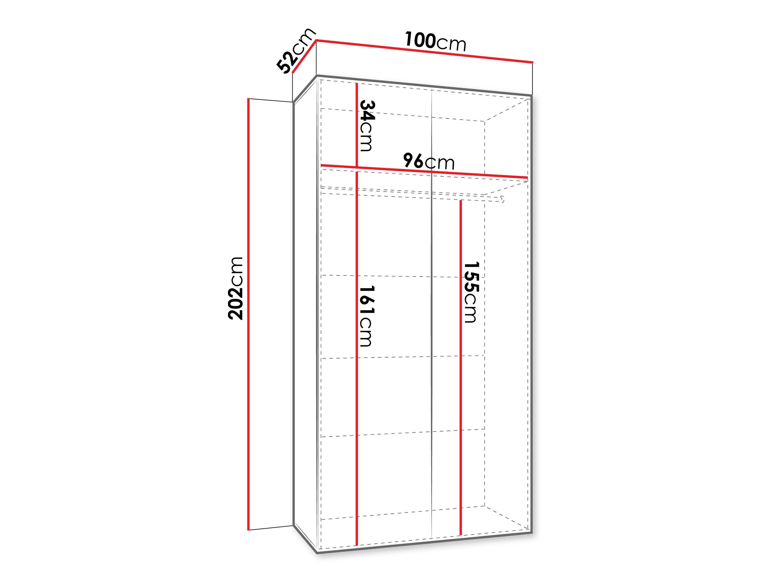 Armoire Hartford 597 (Blanc)
