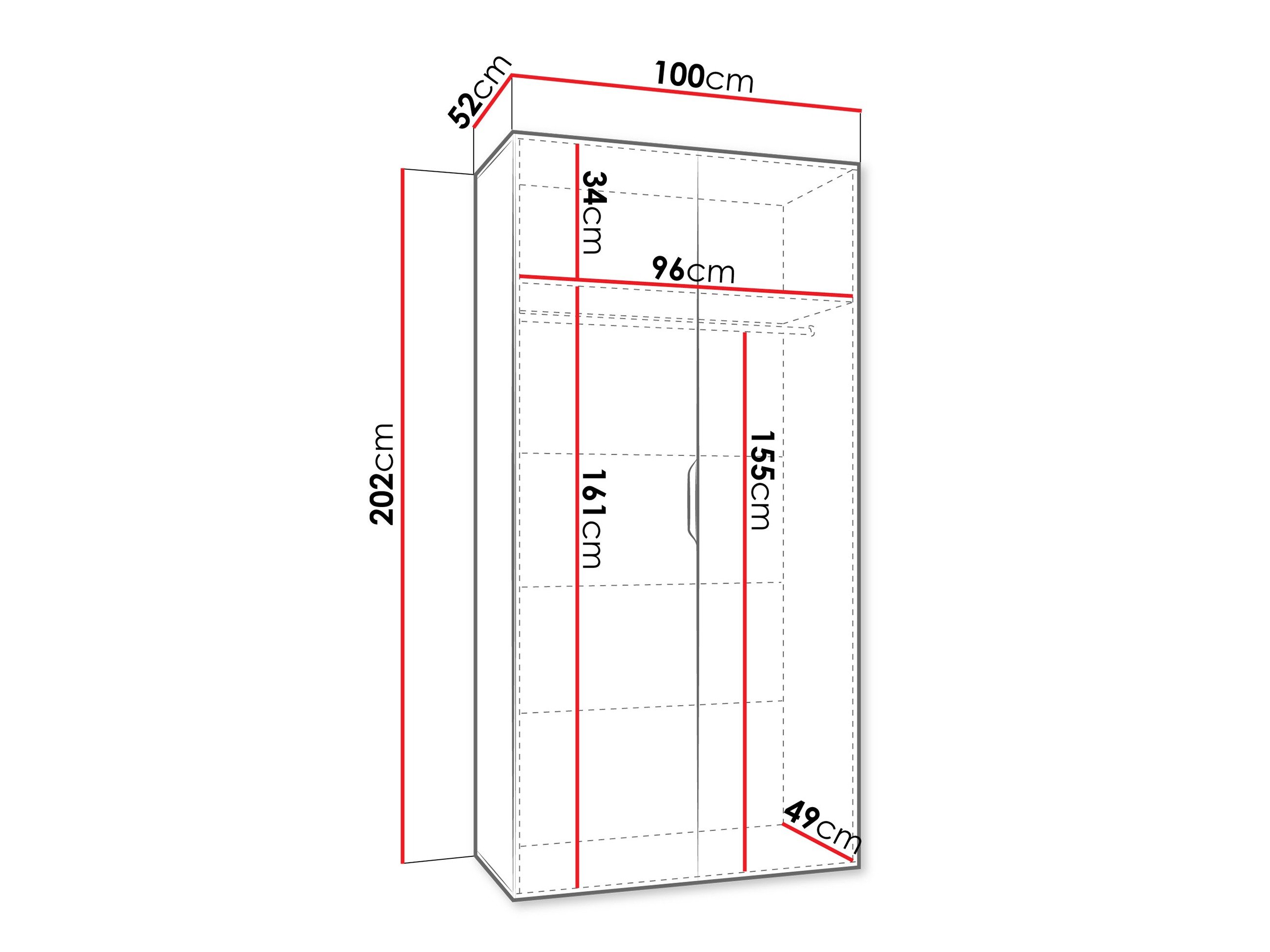 Armoire Hartford 603 (Cachemire)