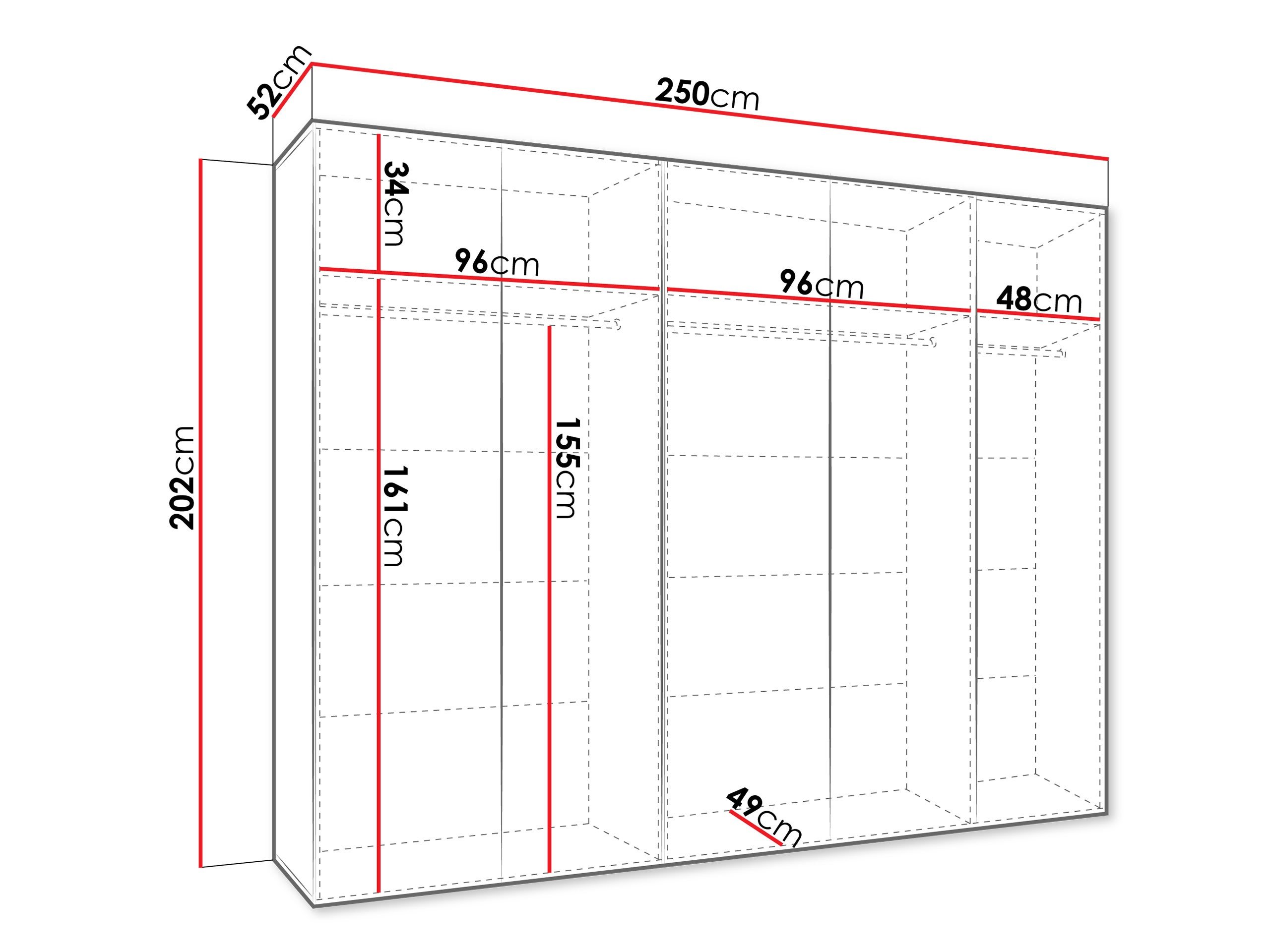 Armoire Hartford 606 (Blanc)