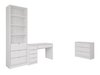 Ensemble de bureau à domicile Comfivo Papilio V (Blanc)