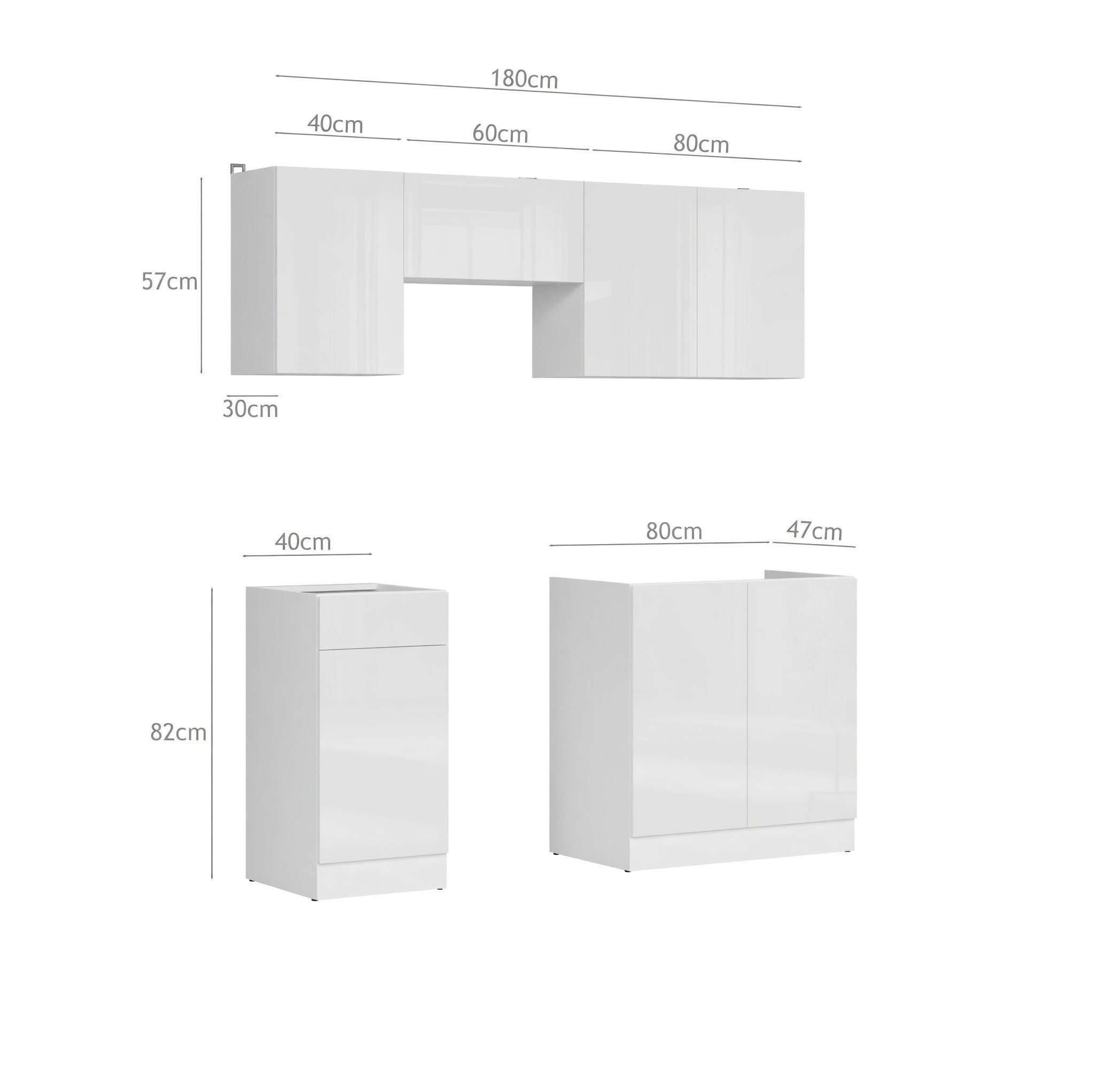 Cuisine complète modulaire Juno 117
