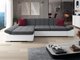 Canapé d'angle Comfivo Sanitas I (Soft 017 + Kronos 22 + Kronos 02)