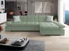 Canapé d'angle Comfivo Sanitas I (Uttario Velvet 2954 + Evo 29)