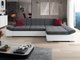 Canapé d'angle Comfivo Serenitas (Soft 017 + Kronos 22 + Kronos 02)