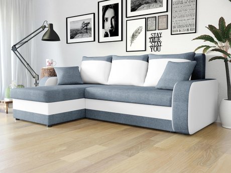Canapé d'angle Comfivo Melissa (Bristol 2442 + Soft 017)