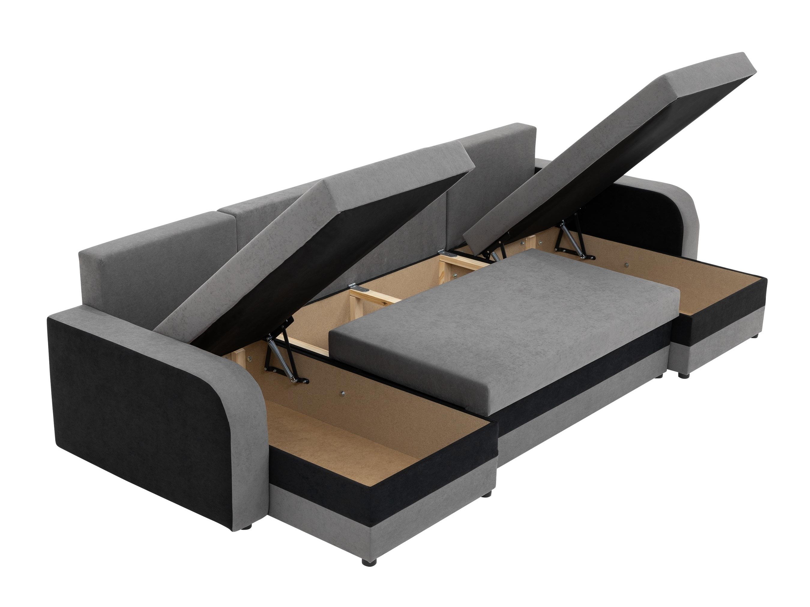 Canapé d'angle Comfivo Melissa III (Lux 06 + Lux 05)