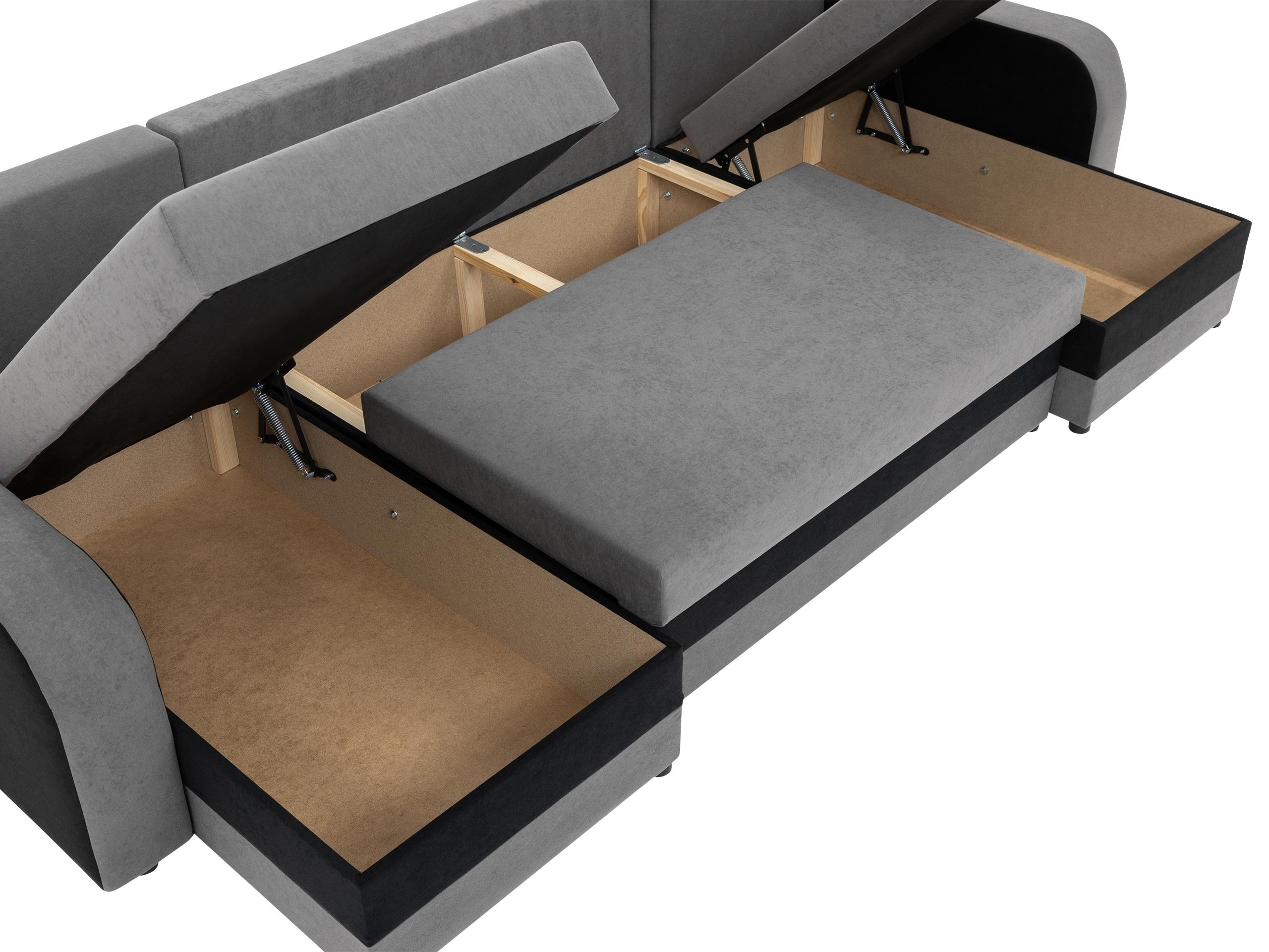 Canapé d'angle Comfivo Melissa III (Lux 06 + Lux 05)