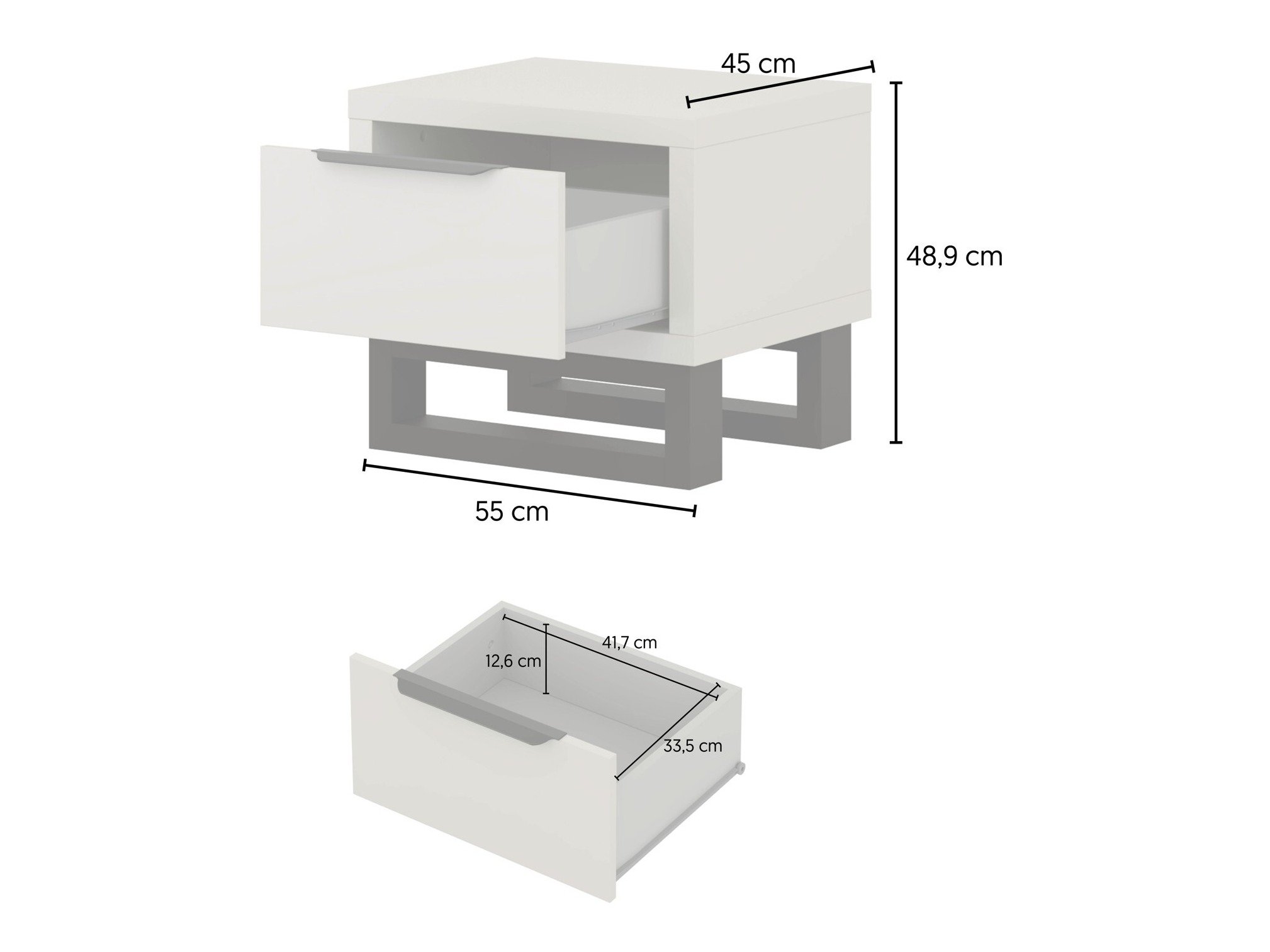 Table de chevet Avicavu 116