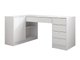Bureau d'angle Comfivo Papilio II (Blanc)