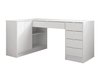 Bureau d'angle Comfivo Papilio II (Blanc)