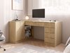Bureau d'angle Comfivo Papilio II (Chêne)