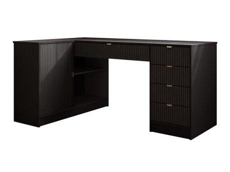 Bureau d'angle Comfivo Papilio II (Noir)