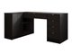 Bureau d'angle Comfivo Papilio II (Noir)